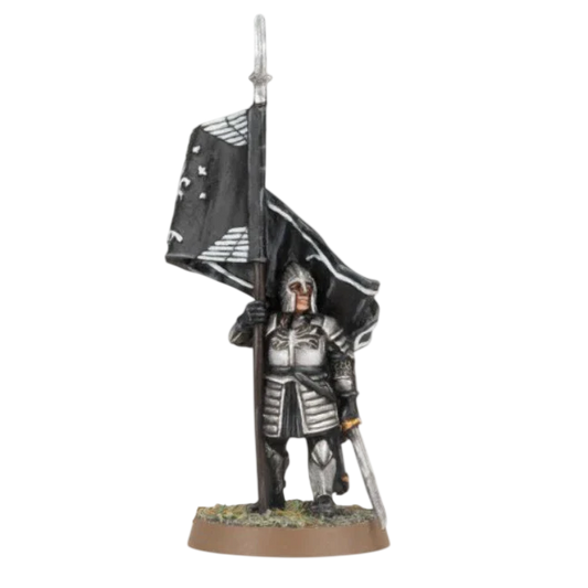 Minas Tirith Banner Bearer #1 (New on Sprue)