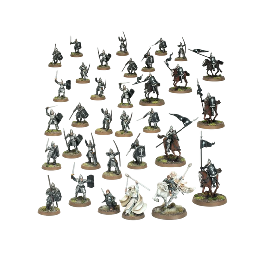 Minas Tirith™ Battlehost (Custom Painted) (Assembled)