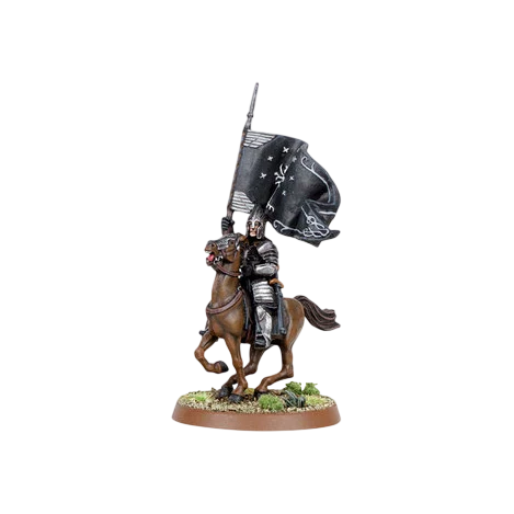 Minas Tirith Mounted Banner Bearer (Custom Painted) (Assembled)