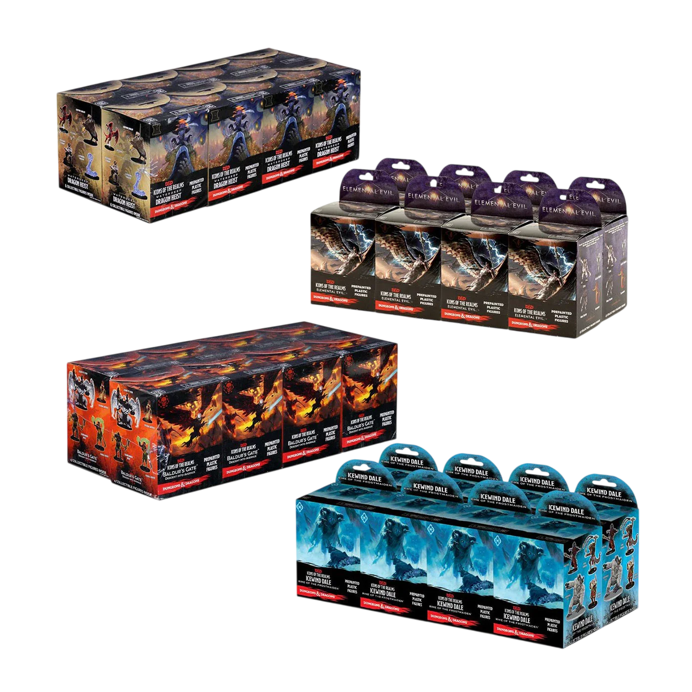 Miniatures Booster Brick Bundle (Custom Painted)