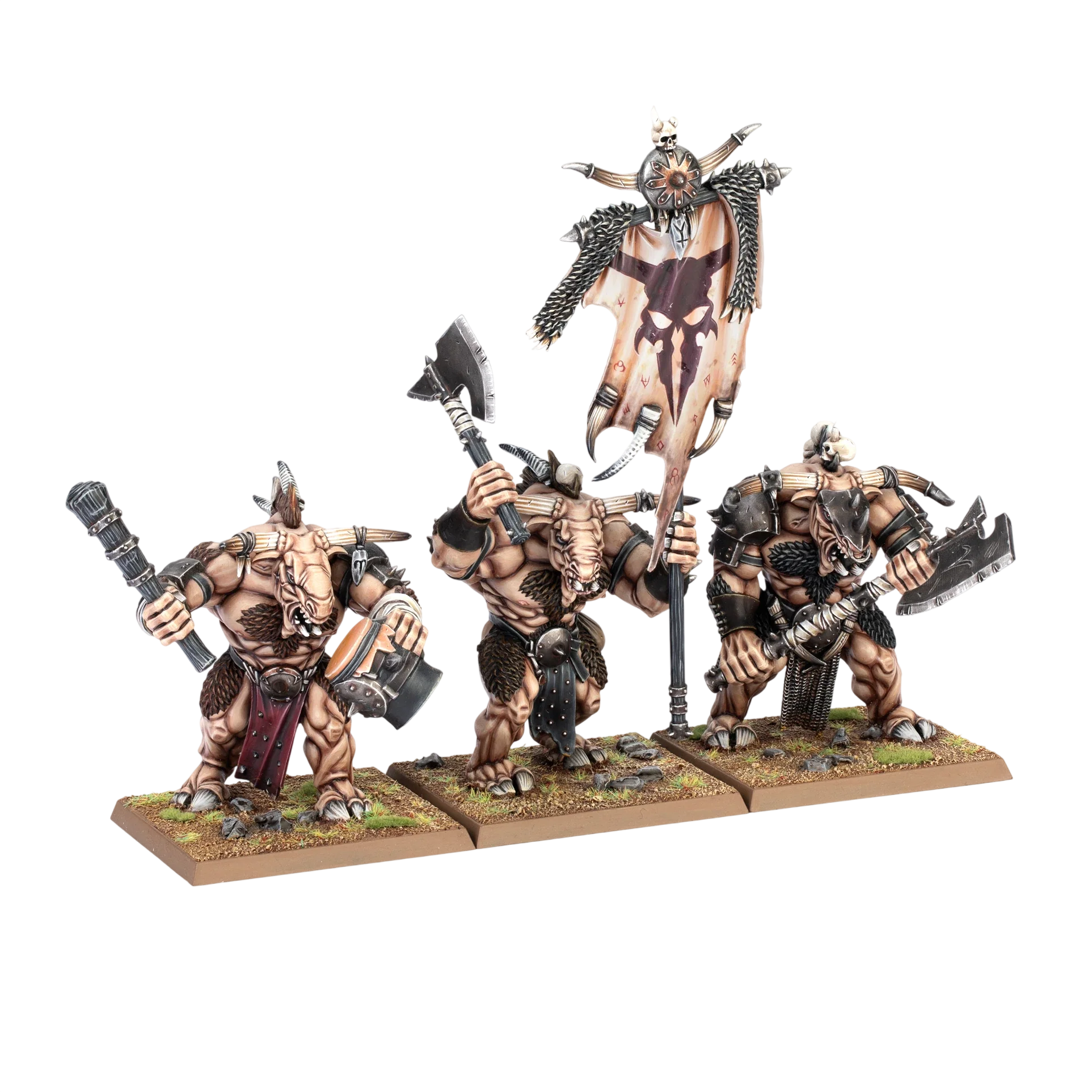 Minotaur Herd (New on Sprue) from Warhammer: The Old World