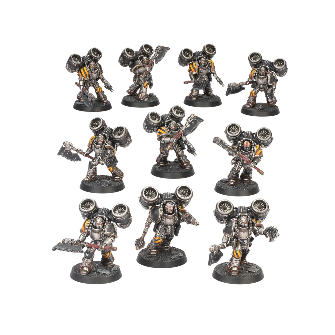 MkII Assault Squad (Custom Painted) (Assembled)