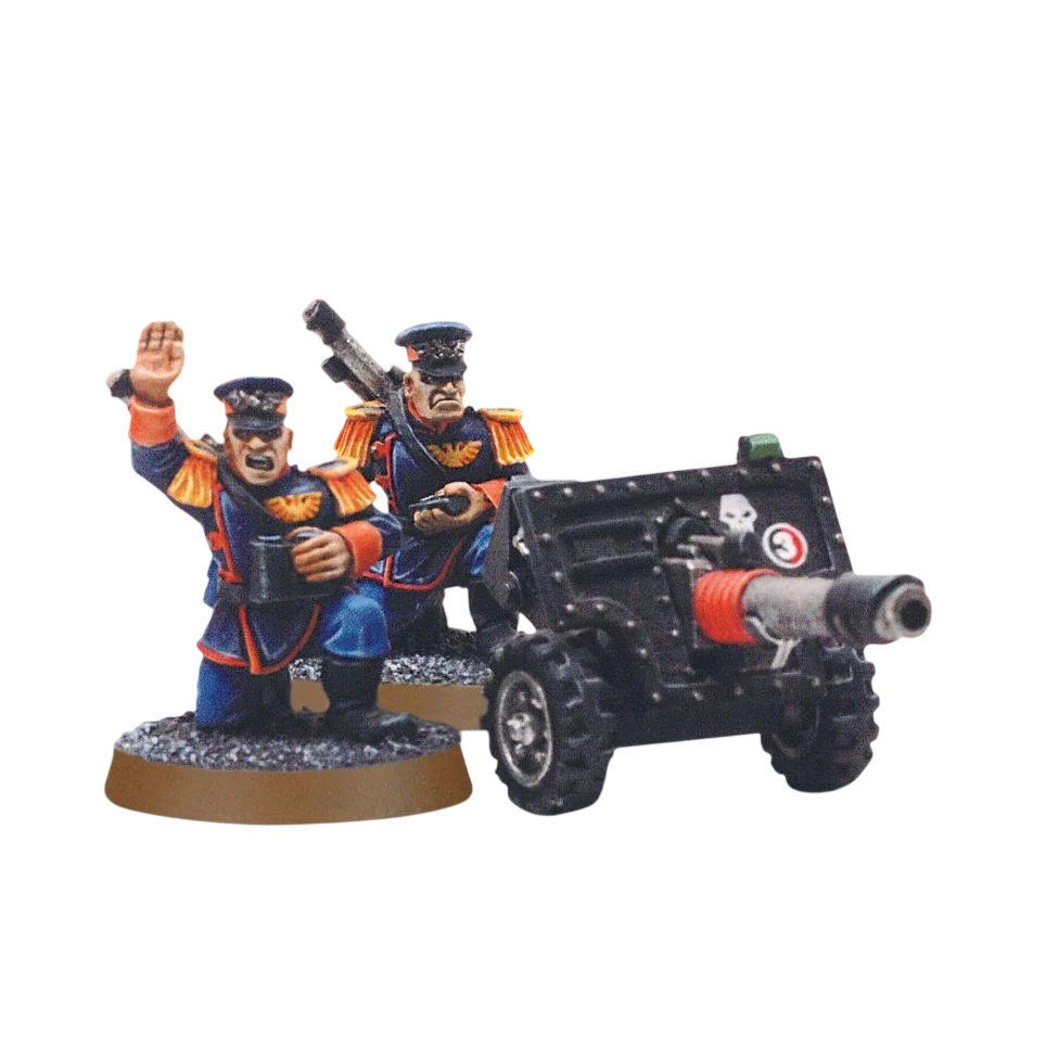Mordian Lascannon (New on Sprue)