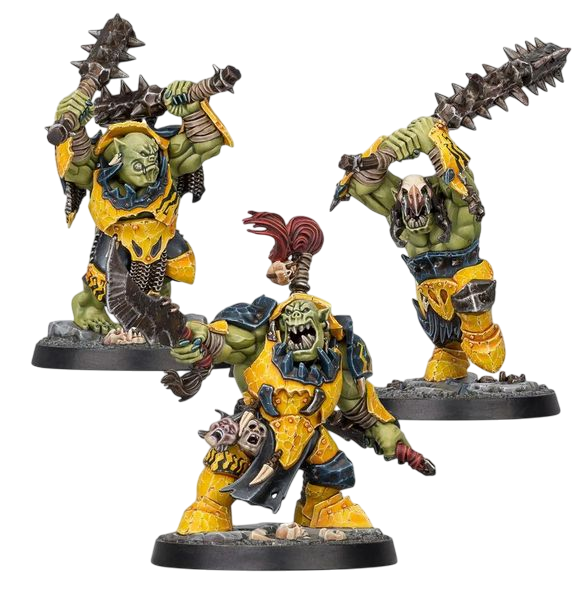 Morgok's Krushas (Custom Painted) (Assembled)