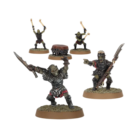 Moria™ Goblin Commanders (Unpainted) (Assembled)