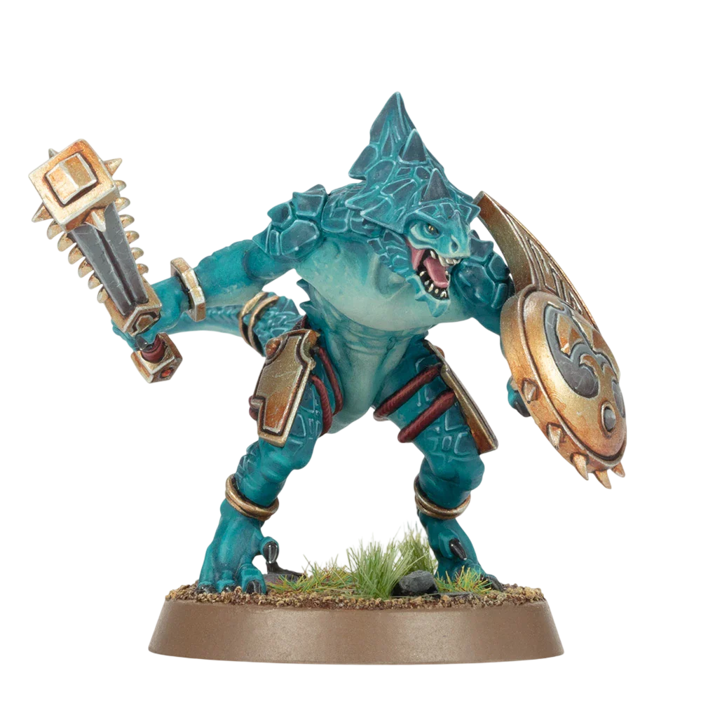 MotM 2026 June - Saurus Warrior (Unpainted) (Assembled)