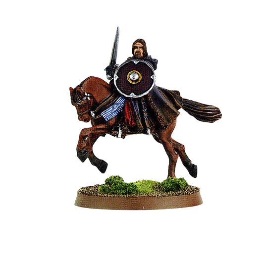 Mounted Boromir (Unpainted) (Assembled)