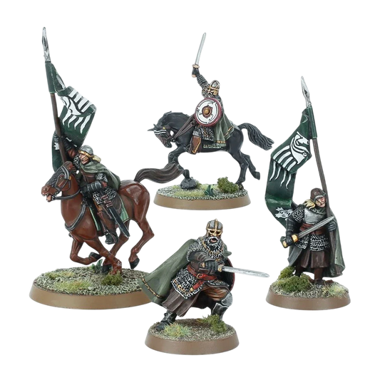 Mounted Rohan™ Command (Unpainted) (Assembled)