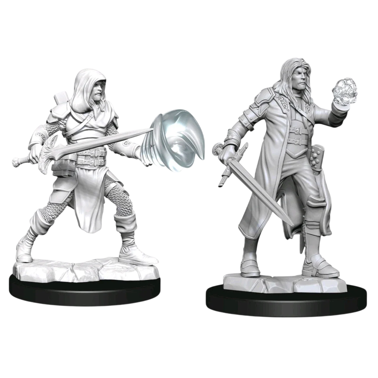 Multiclass Fighter + Wizard Male (Custom Painted)
