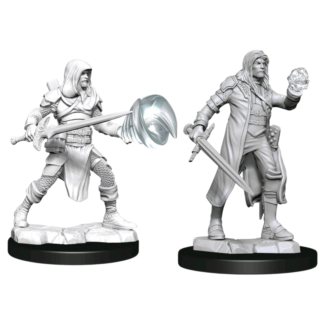 Multiclass Fighter + Wizard Male (Unpainted)