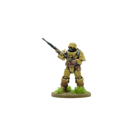 Nachladen! Wehrmacht Heavy Infantryman ' (Unpainted) (Assembled)