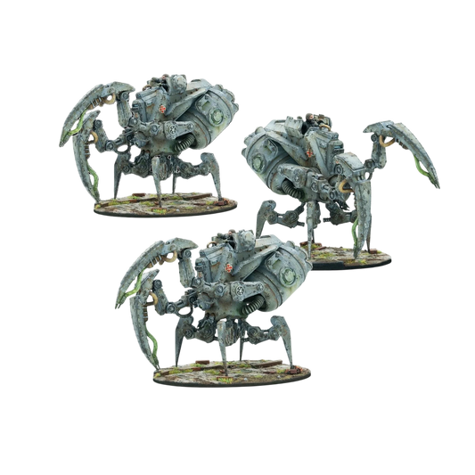 Nachtzehrer Armoured Walker Platoon (Unpainted) (Assembled)