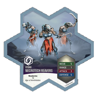 Upgraded Necrotech Reavers Army Expansion (Unpainted) (New in Box)