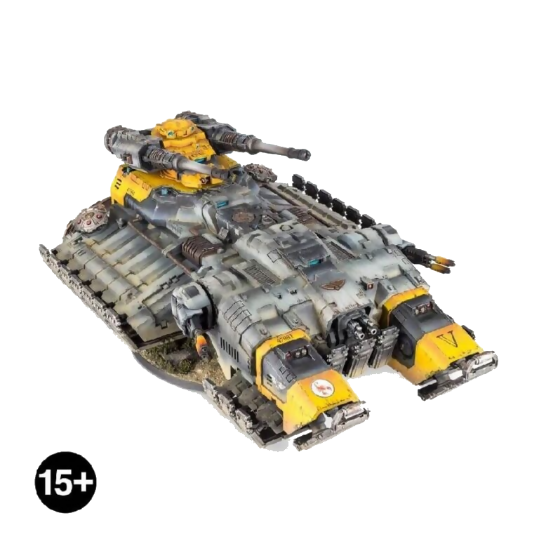 Astraeus Super-heavy Tank (Custom Painted) (Assembled) From Warhammer 40k on Wargame Trader