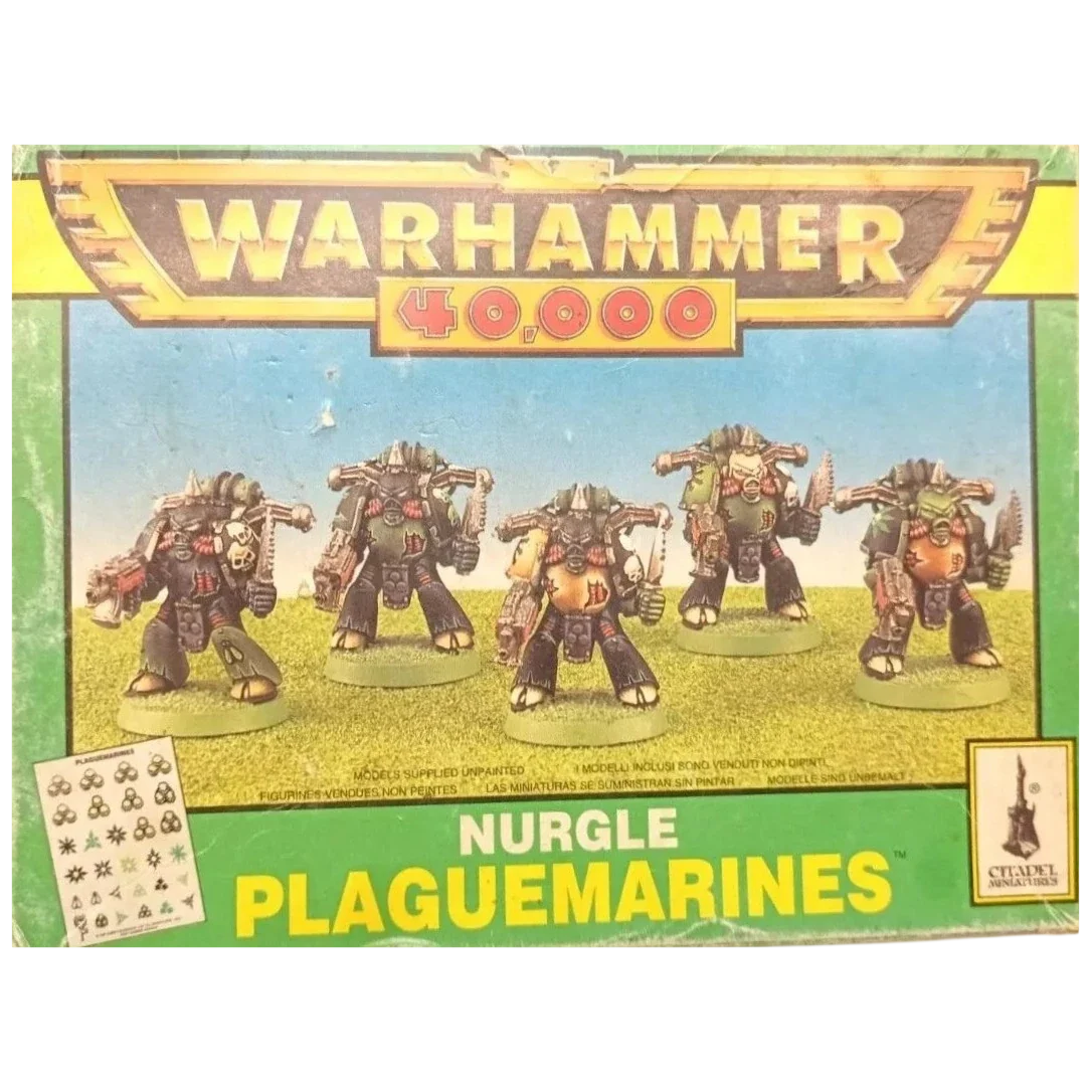 Nurgle Plague Marines (1996) (New in Box)