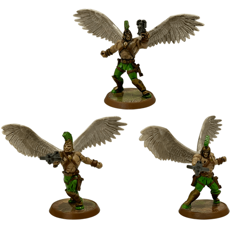 Protectors of Ullar Prepainted Miniatures From Heroscape Expansion Set: Blackmoon's Siege