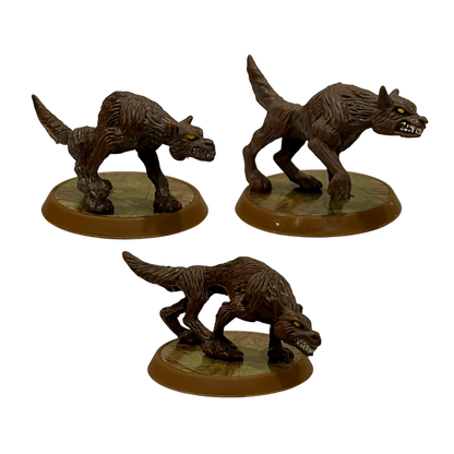 Wolves of Badru Prepainted Miniatures From Heroscape Expansion Set: Defenders of Kinsland