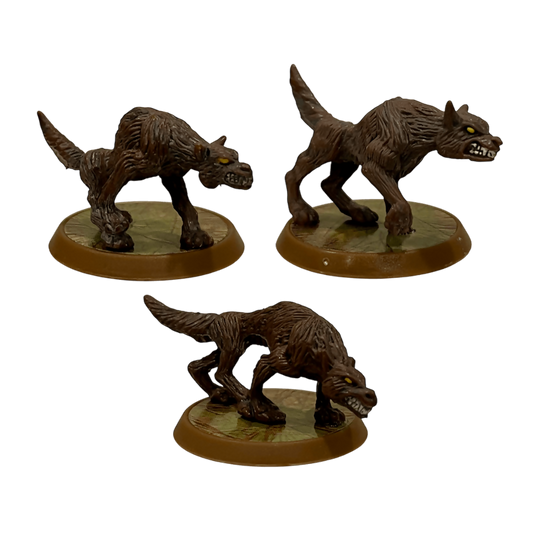 Wolves of Badru Prepainted Miniatures From Heroscape Expansion Set: Defenders of Kinsland