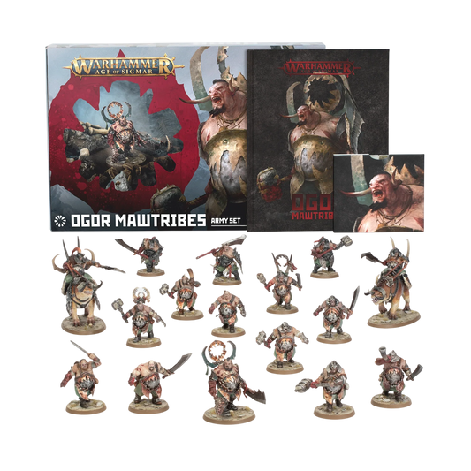 Ogor Mawtribes Army Set (Unpainted) (Assembled)