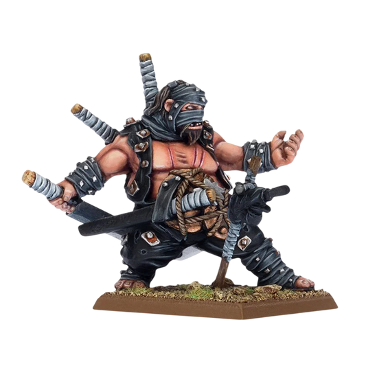 Ogre Kingdoms Ninja Maneater (Custom Painted) (Assembled)
