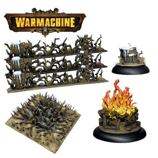 Old Umbrey Defenses (Custom Painted) (Assembled)