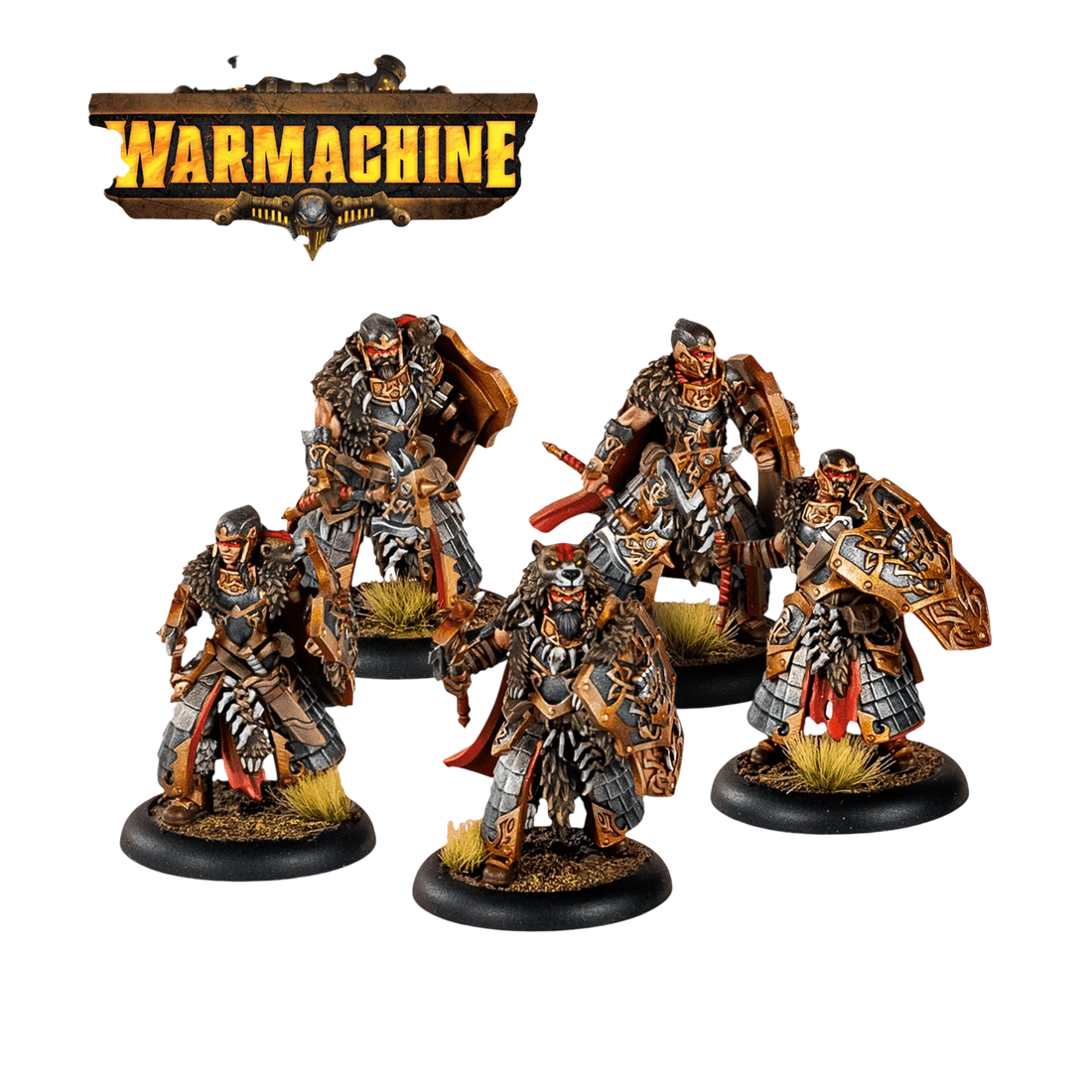 Old Umbrey Liegemen Wardens (Unpainted) (Assembled)