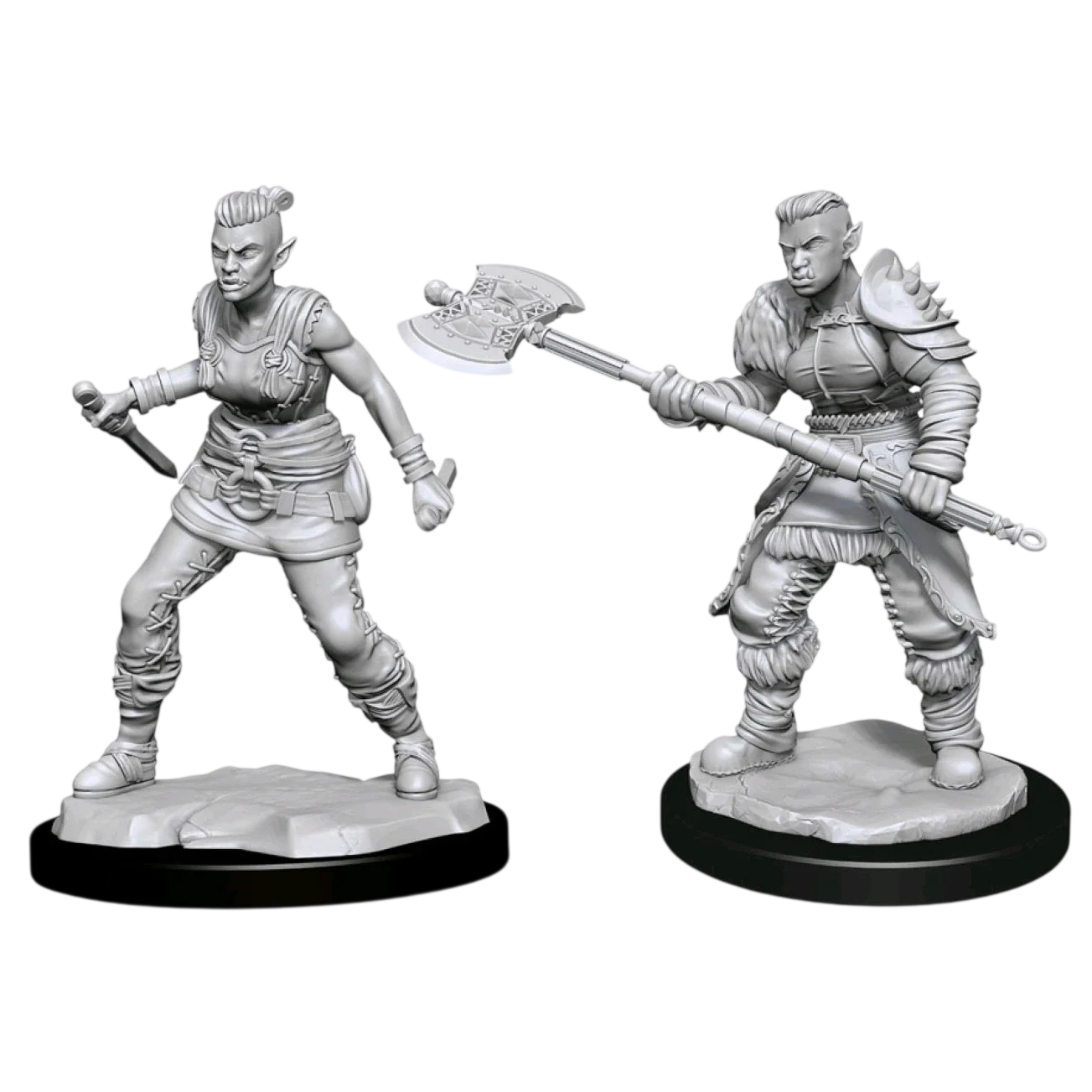 Orc Barbarian Female (Unpainted)