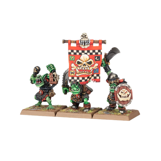 Orc Big ‘Uns Command (Custom Painted) (Assembled)