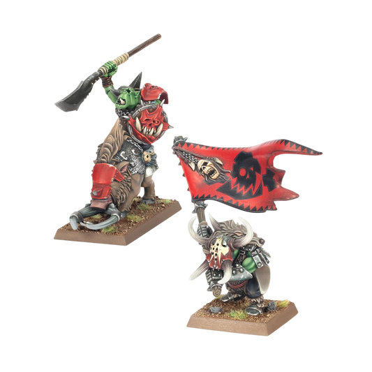 Orc Bosses (Unpainted) (Assembled)