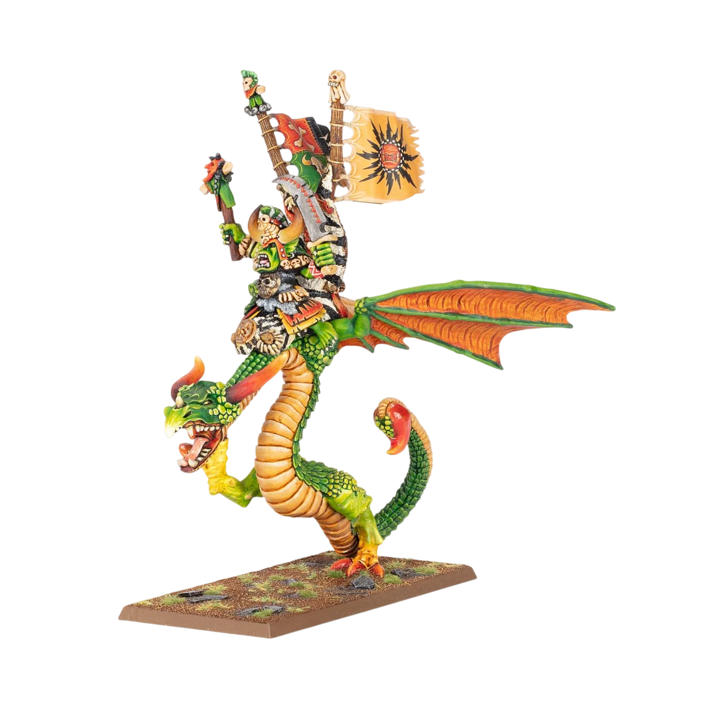 Orc Shaman (Custom Painted) (Assembled)