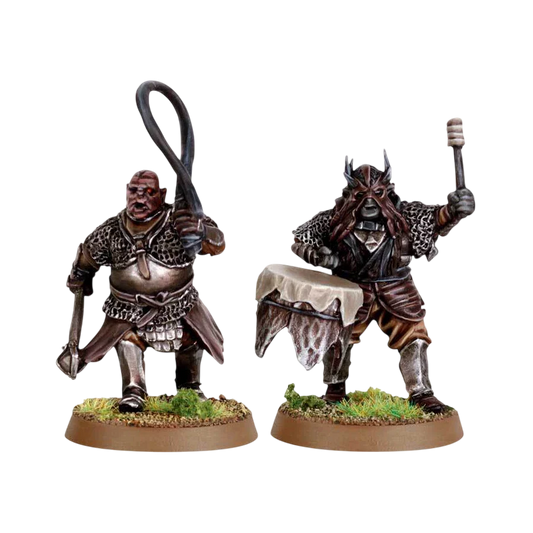 Orc Task Master and Drummer (New on Sprue)