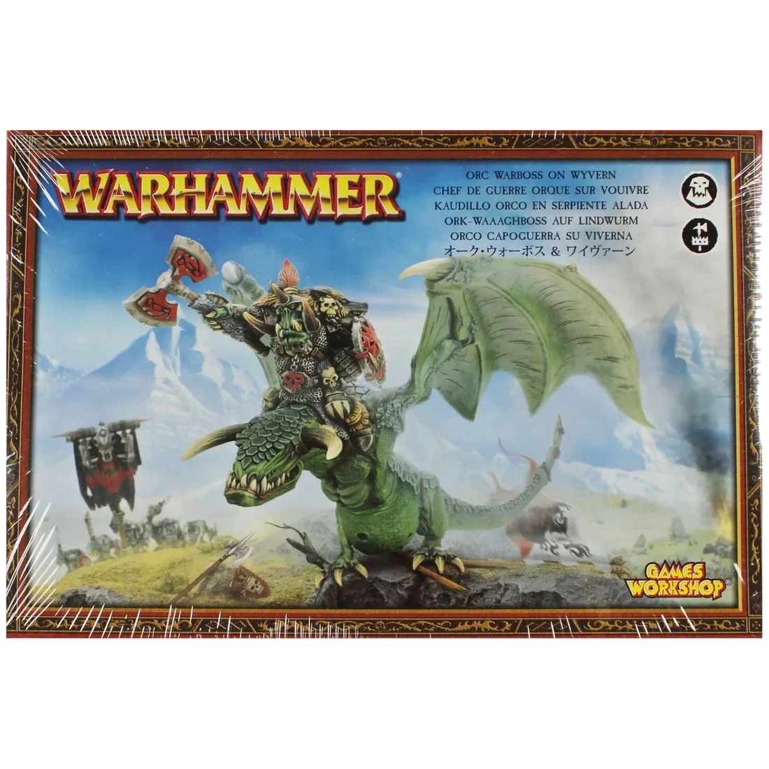 Orc Warboss (Custom Painted) (Assembled)