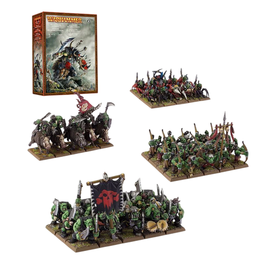 Orcs & Goblins Battalion (New on Sprue)