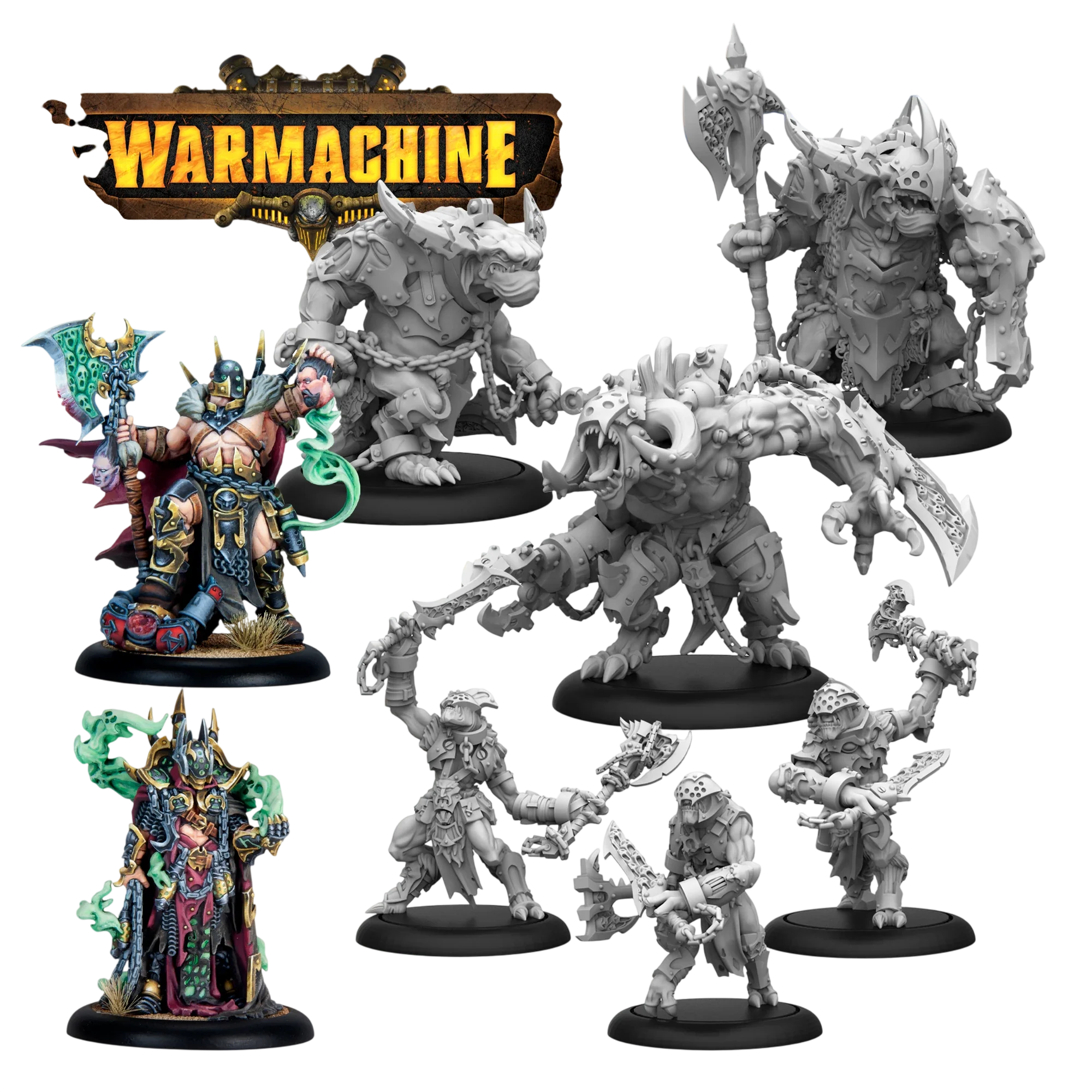 Warmachine | Orgoth Cursebound Cadre | Custom Painted and Assembled ...