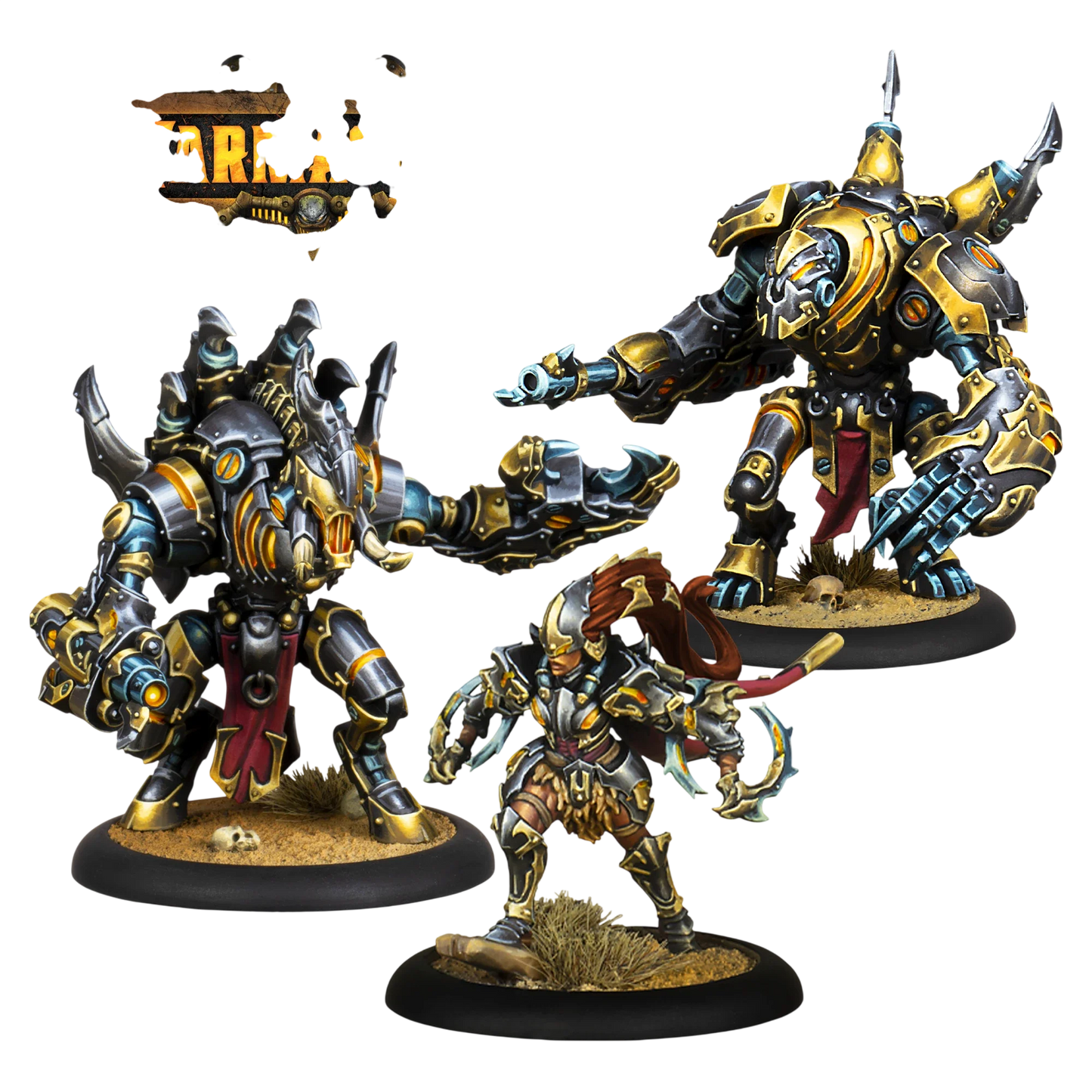 Orgoth Sea Raiders Battlegroup Box (Unpainted) (Assembled)