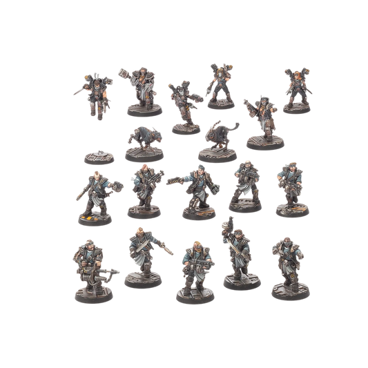 Orlock Underhive Crew (Unpainted) (Assembled)