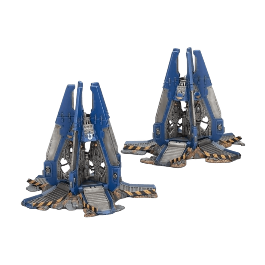 Drop Pods (Unpainted) (Assembled) From Warhammer 40k