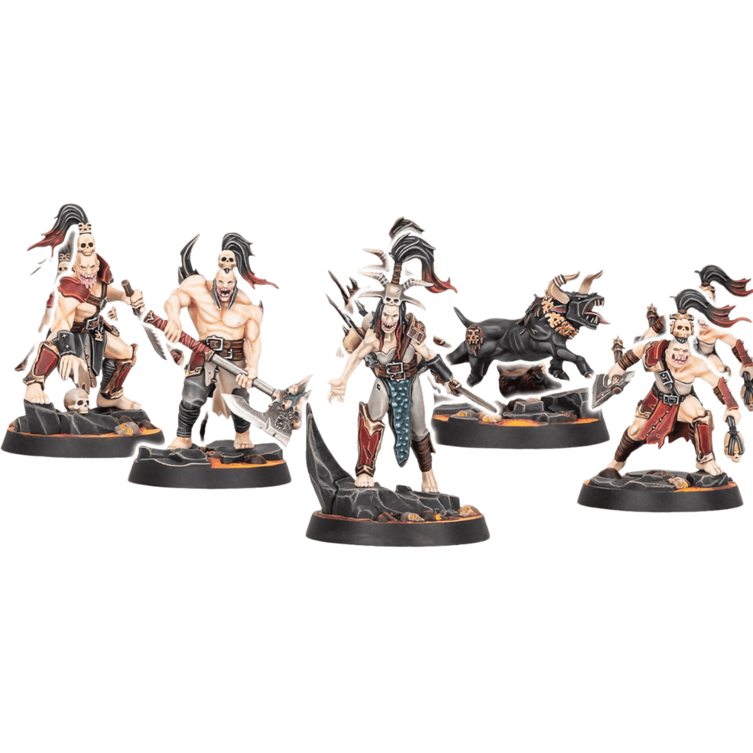 Kamandora's Blades (Unpainted) (Assembled) From Warhammer 40k Age of Sigmar