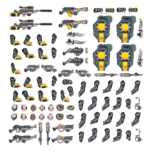 Palanite Enforcer Weapons & Upgrades (New in Box)