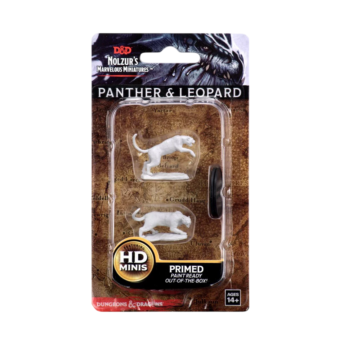 Panther & Leopard (Custom Painted)