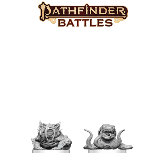 Pathfinder Battles Deep Cuts: Bogwid & Slurk (Unpainted)