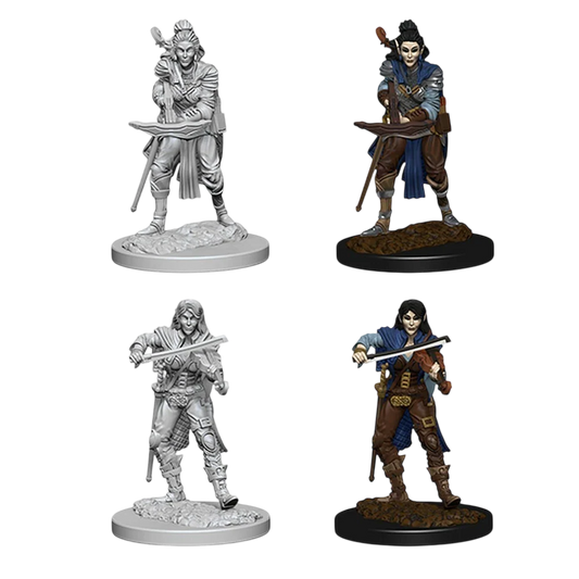 Pathfinder Battles Deep Cuts: Elf Female Bard (Custom Painted)