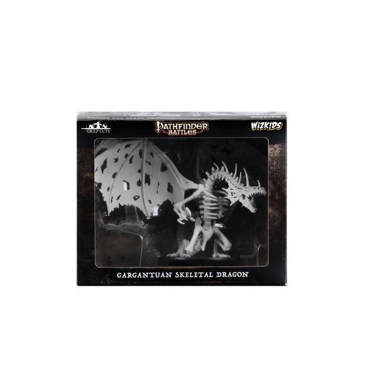 Pathfinder Battles Deep Cuts: Gargantuan Skeletal Dragon (Unpainted)