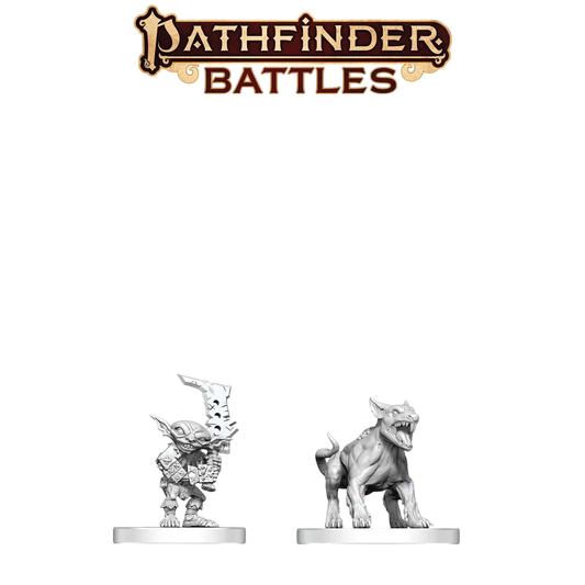 Pathfinder Battles Deep Cuts: Goblin Commando & Goblin Dog (New in Box)