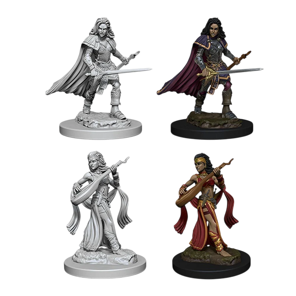 Pathfinder Battles Deep Cuts: Human Female Bard (New in Box)