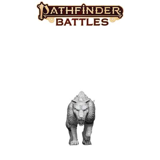 Pathfinder Battles Deep Cuts: Hyaenodon (Custom Painted)