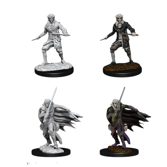 Pathfinder Battles Deep Cuts: Male Elf Rogue (Custom Painted)