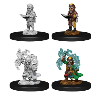 Pathfinder Battles Deep Cuts: Male Gnome Sorcerer (Unpainted)