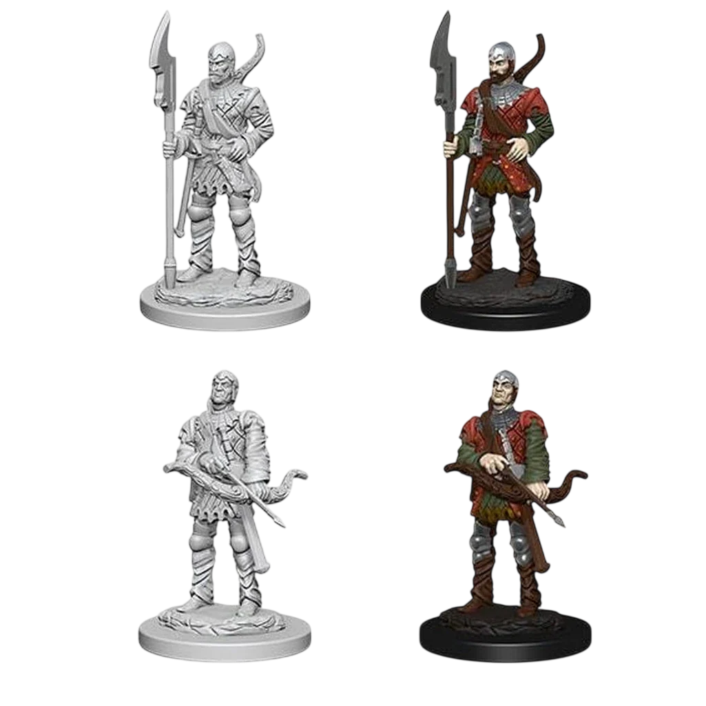 Pathfinder Battles Deep Cuts: Town Guards (Custom Painted)