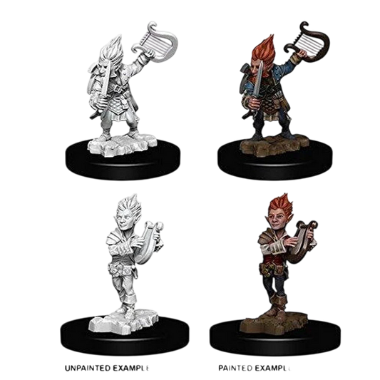 Pathfinder Battles Deep Cuts: Gnome Male Bard (New in Box)